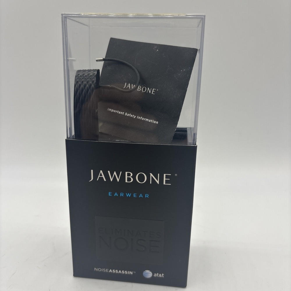 Jawbone Noise Assassin Bluetooth Earwear Black Headset